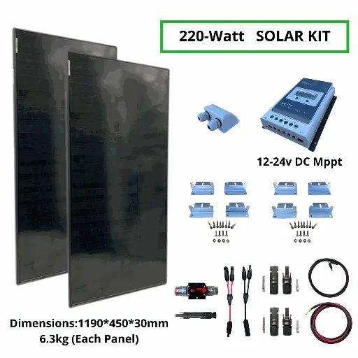 220 Watt Solar Kit